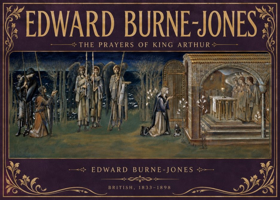 Edward Burne-Jones The Prayers of King Arthur No5 - Poster
