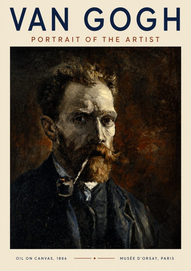 Van Gogh Portrait of the Artist I No6 - Poster