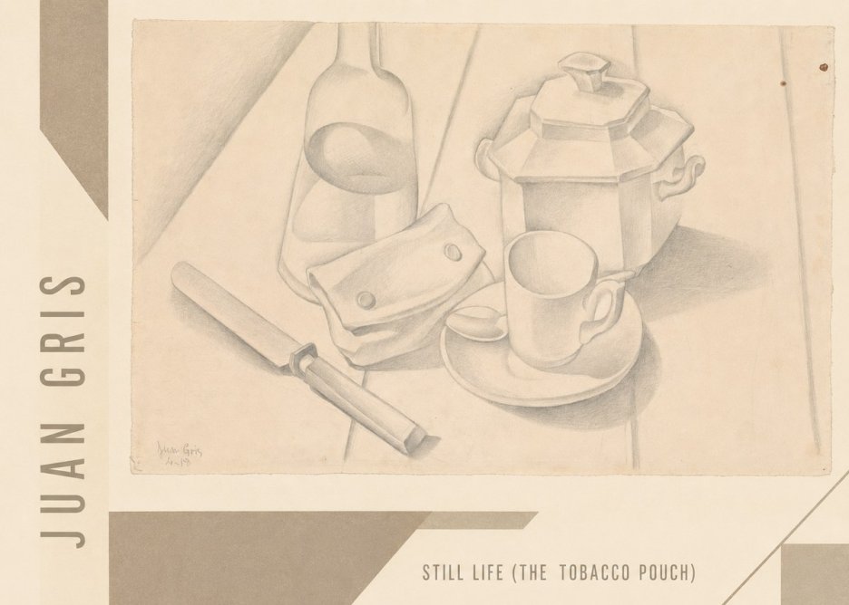 Juan Gris Still Life (the Tobacco Pouch) No2 - Poster