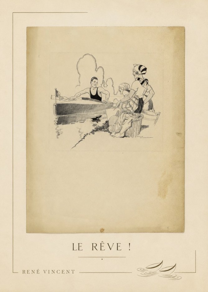René Vincent Le Rêve ! No6 - Poster