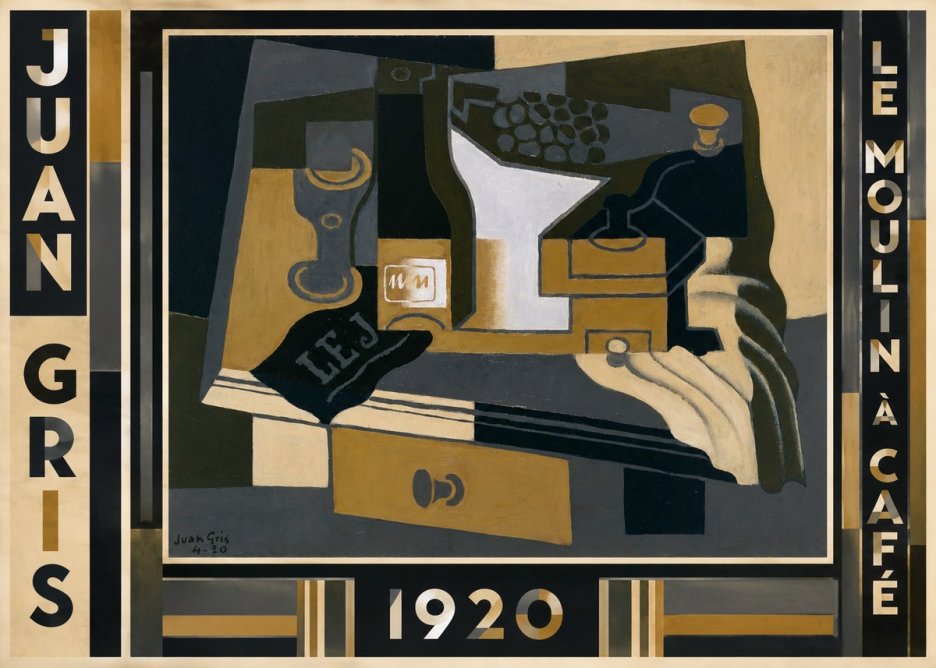 Juan Gris Le Moulin À Café No5 - Poster