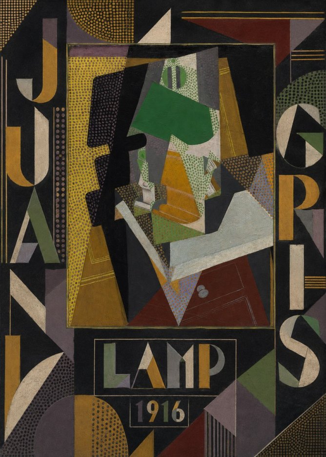 Juan Gris Lamp No5 - Poster