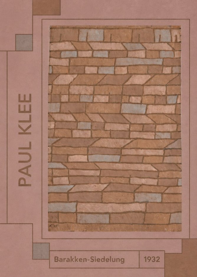 Paul Klee Barakken-siedelung No2 - Poster