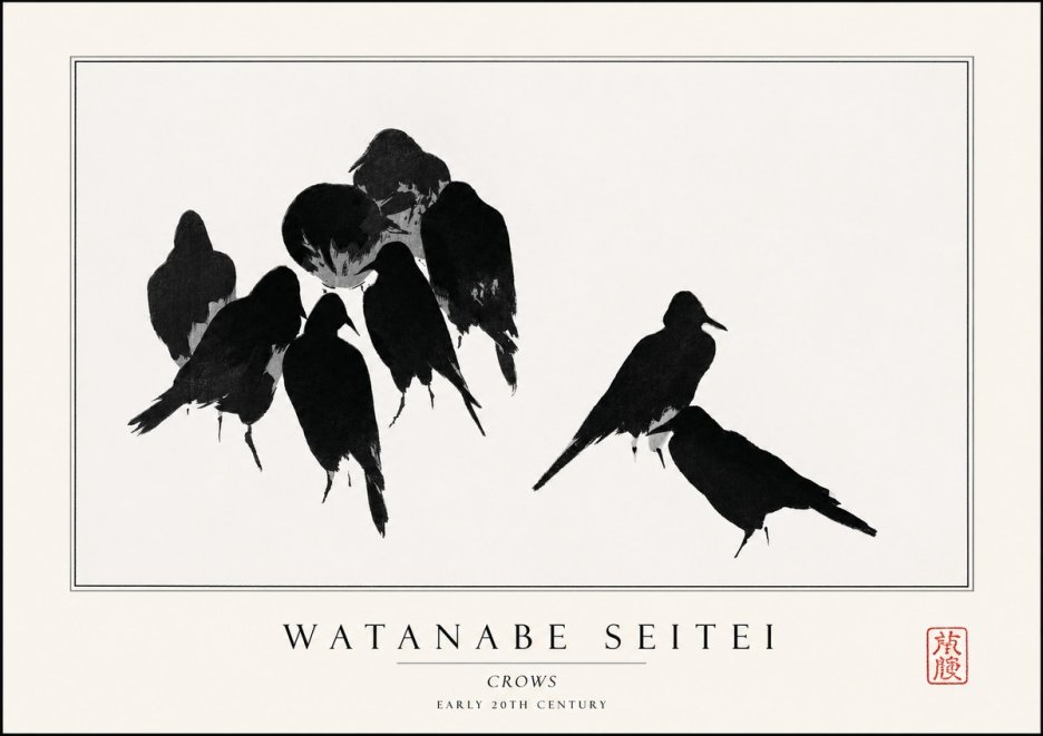 Watanabe Seitei Crows No1 - Poster