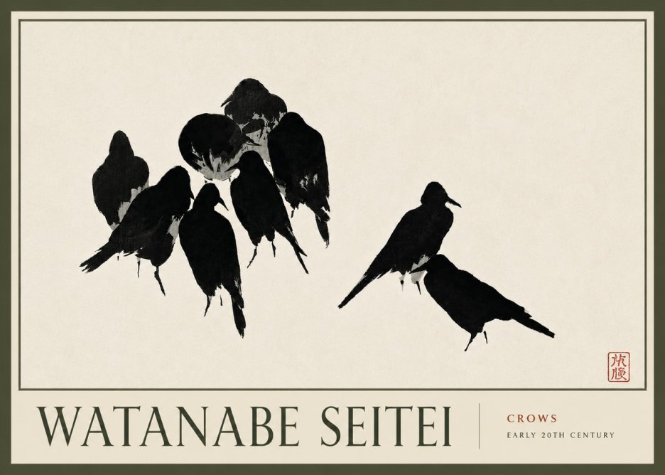 Watanabe Seitei Crows No6 - Poster