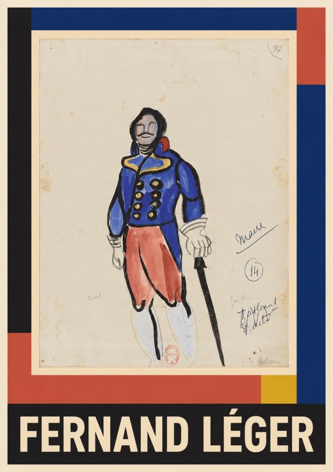 Fernand Léger Maire No1 - Poster