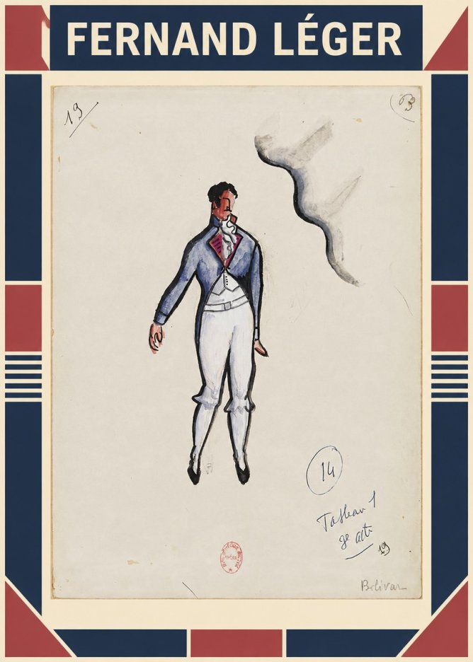 Fernand Léger Bolivar. Tableau 1 3E Acte No1 - Poster