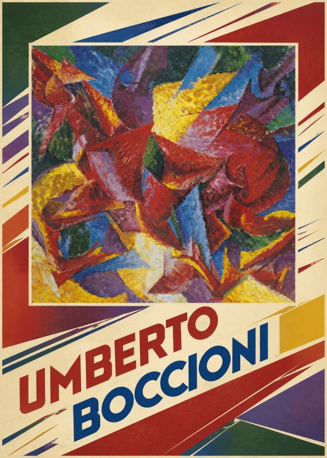 Umberto Boccioni Umberto Boccioni I No2 - Poster