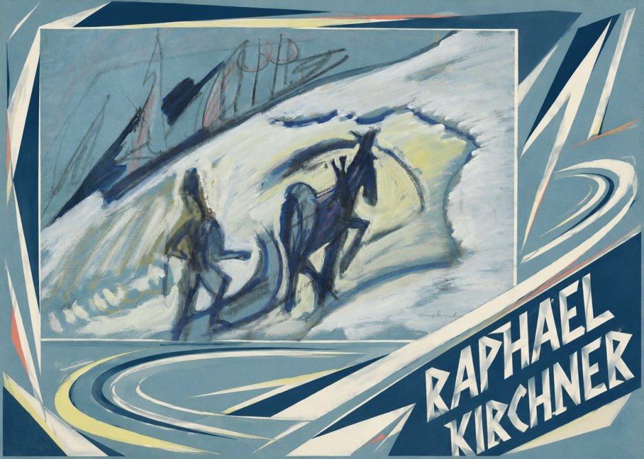 Raphael Kirchner Winter Sleigh Ride No5 - Poster
