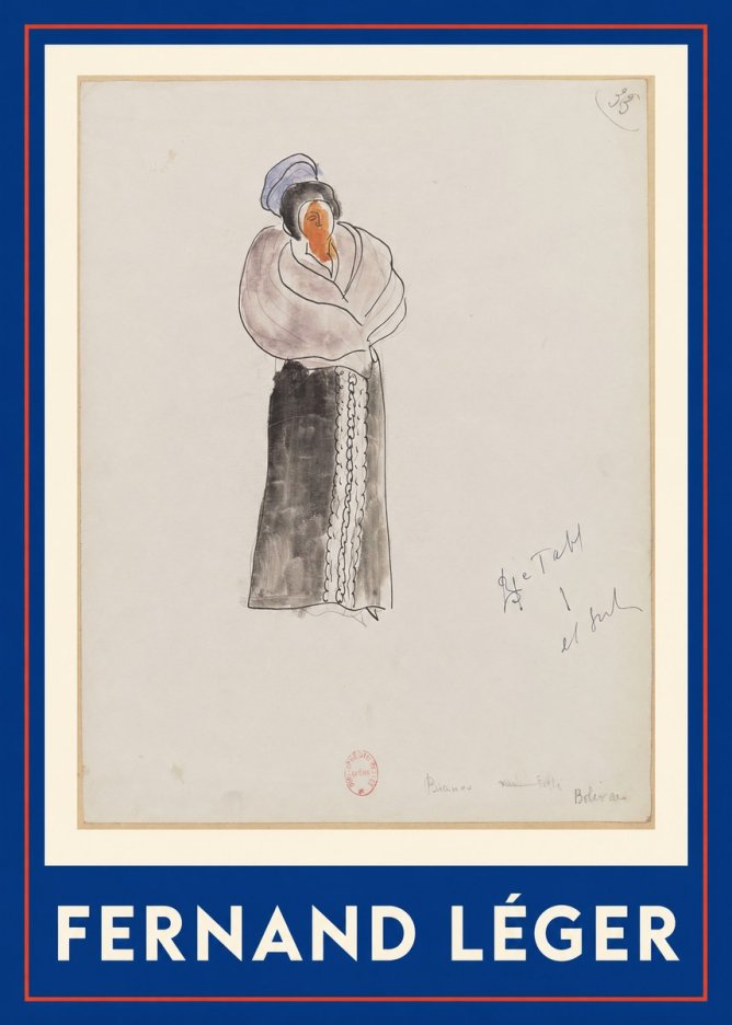 Fernand Léger Boliviana No1 - Poster