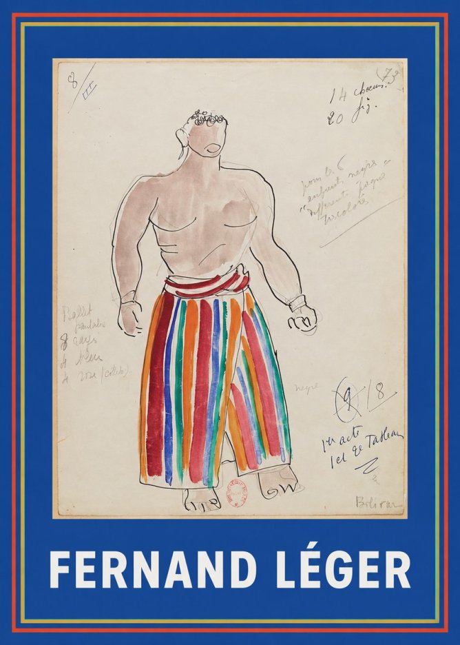Fernand Léger Ballet Pantalon No1 - Poster