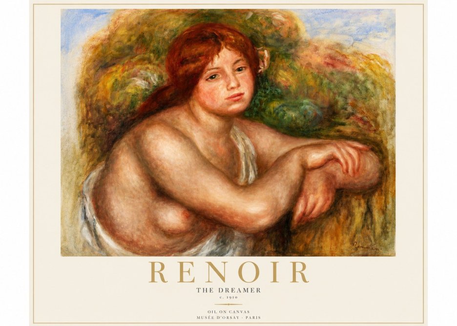 Renoir The Dreamer No2 - Poster