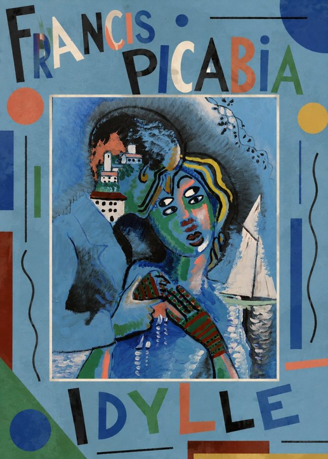 Francis Picabia Idylle No3 - Poster