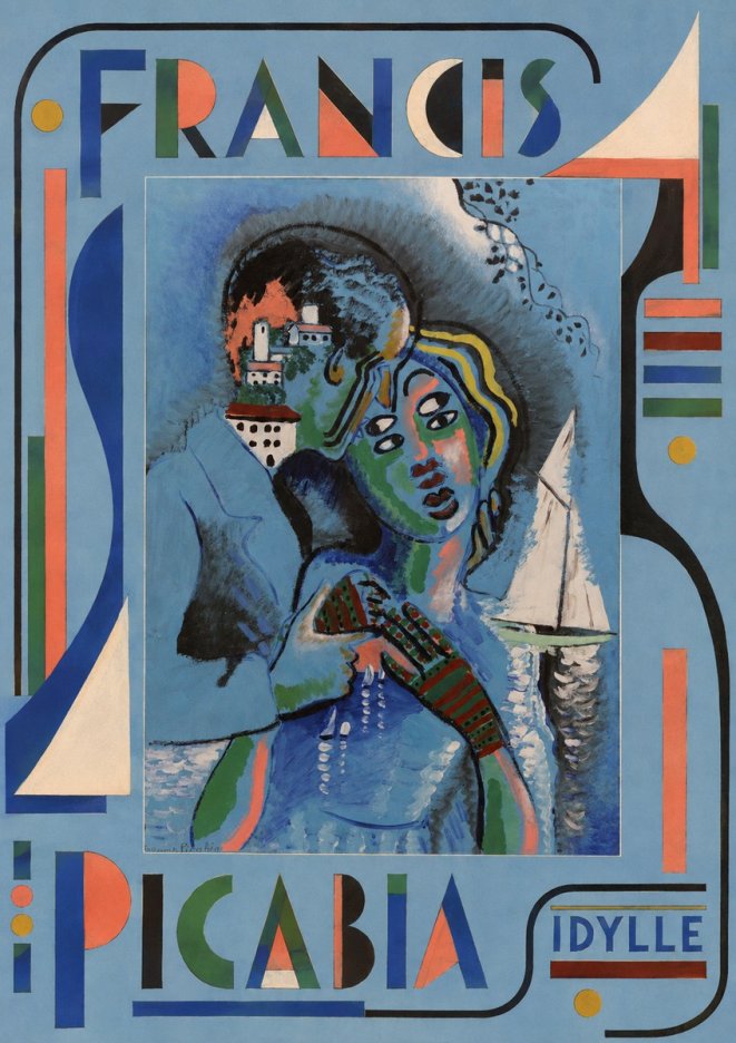Francis Picabia Idylle No6 - Poster