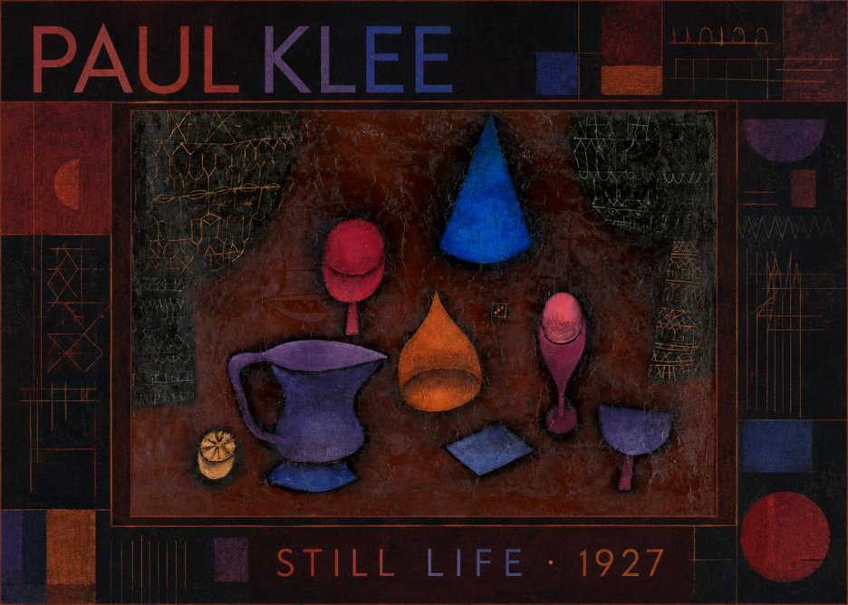 Paul Klee Still Life No1 - Poster