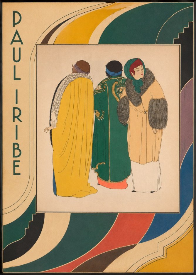 Paul Iribe Fashionable Figures No2 - Poster