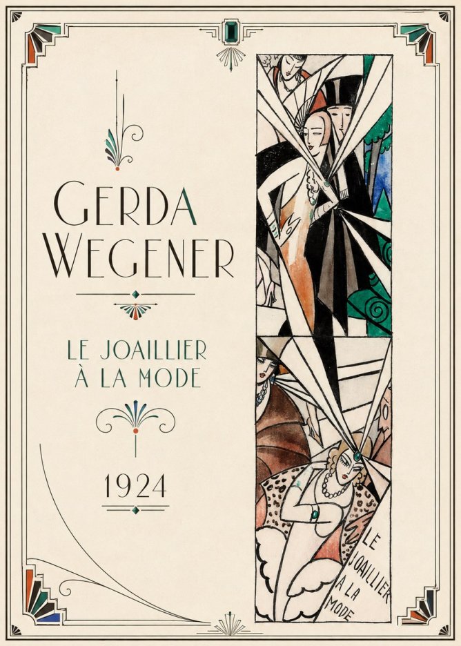 Gerda Wegener Le Joaillier À La Mode No3 - Poster