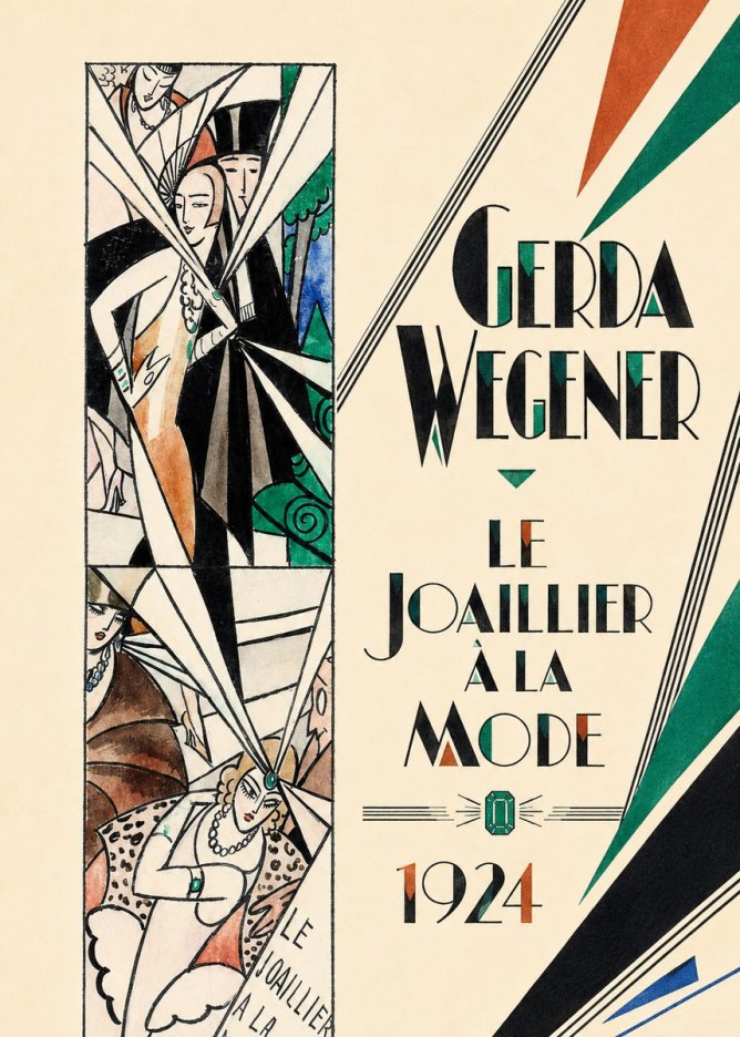 Gerda Wegener Le Joaillier À La Mode No5 - Poster
