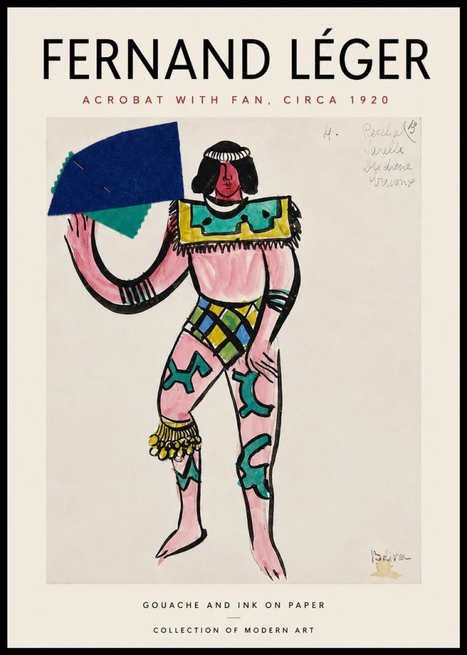 Fernand Léger Rechael Varea Duchene Breme No3 - Poster