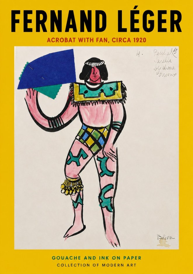 Fernand Léger Rechael Varea Duchene Breme No4 - Poster