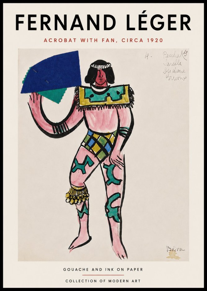 Fernand Léger Rechael Varea Duchene Breme No5 - Poster