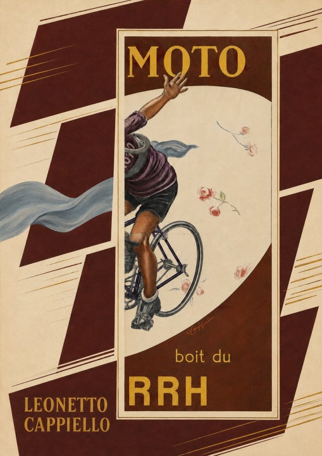 Leonetto Cappiello Moto Rrh No6 - Poster
