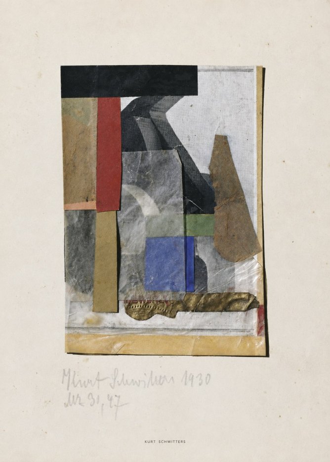 Kurt Schwitters Merz Schwitters 1930 Nr 30, 47 No6 - Poster