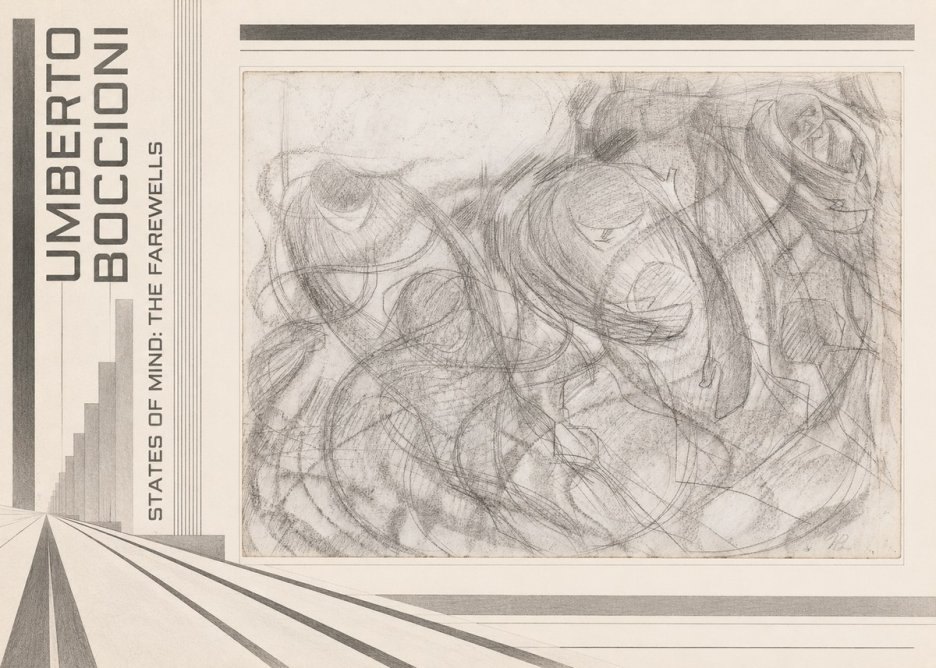 Umberto Boccioni States of Mind: the Farewells No6 - Poster