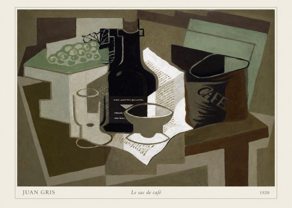 Juan Gris Le Sac De Café No6 - Poster