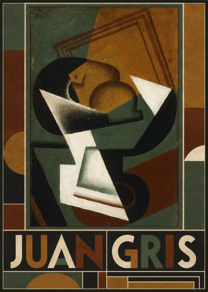 Juan Gris Nature Morte No5 - Poster