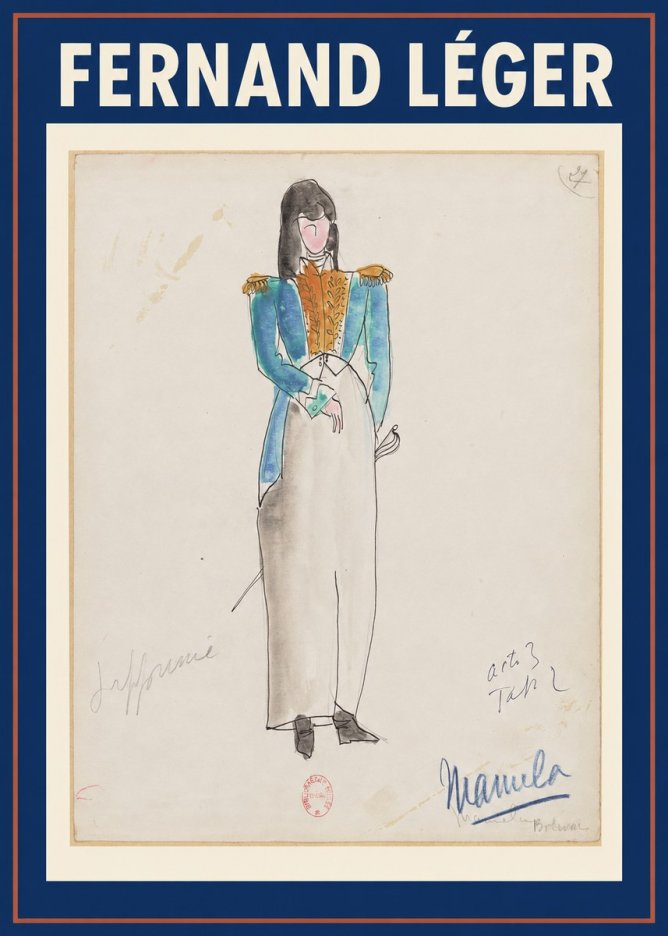 Fernand Léger Manuela Bolivar No1 - Poster