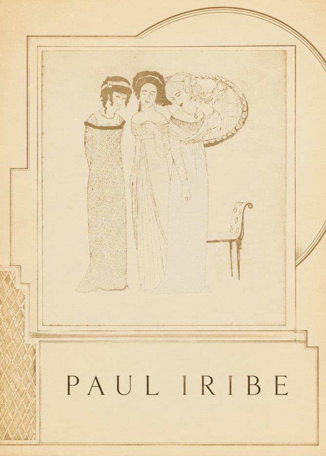 Paul Iribe Elegant Figures No3 - Poster