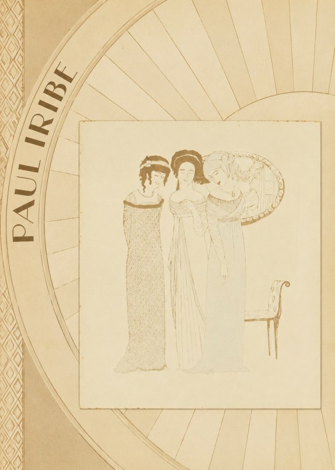 Paul Iribe Elegant Figures No6 - Poster