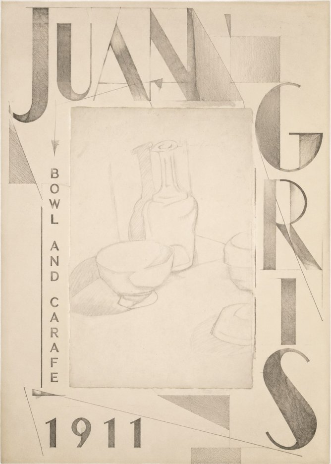 Juan Gris Bowl and Carafe No5 - Poster