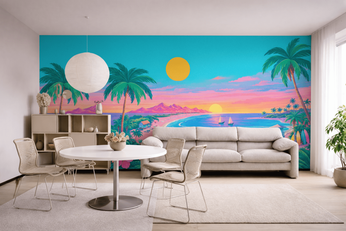 Sunset Shorescape
