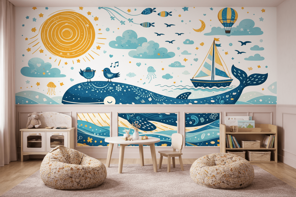 Whale Song Mural