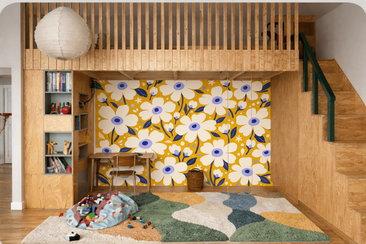 Sunlit Floral Canopy