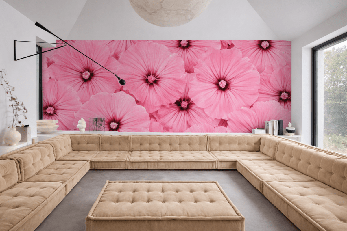 Pink Petal Mosaic