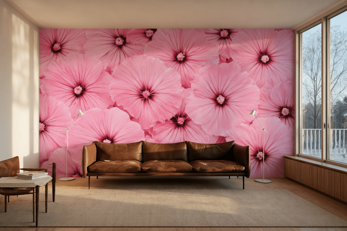 Pink Petal Mosaic
