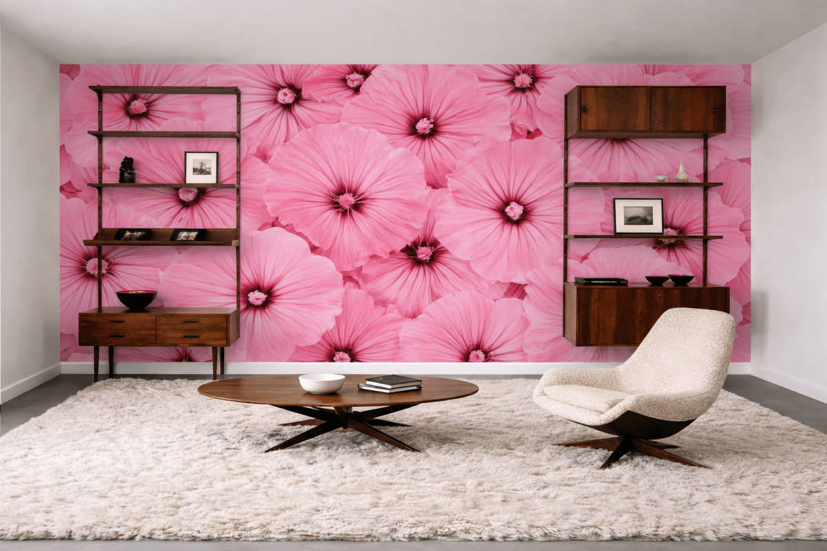 Pink Petal Mosaic
