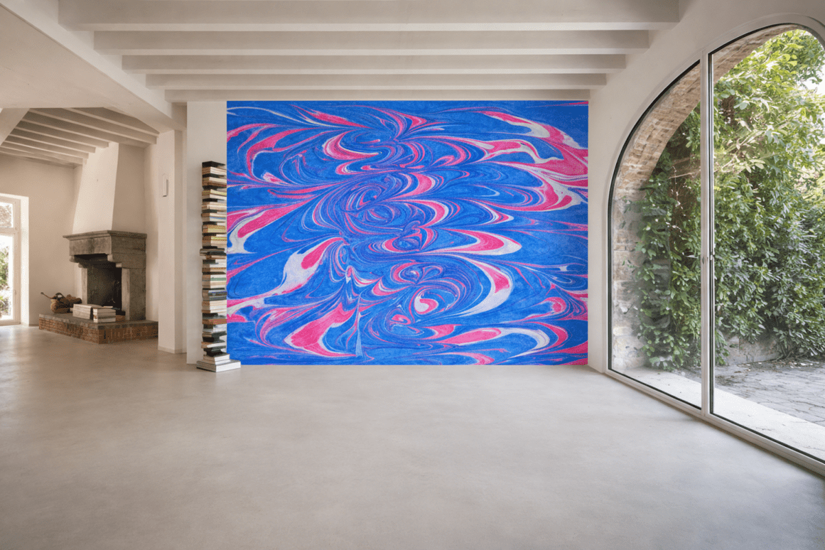 Marbled Azure Swirl