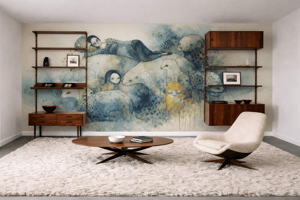 Mystic Tundra Scene