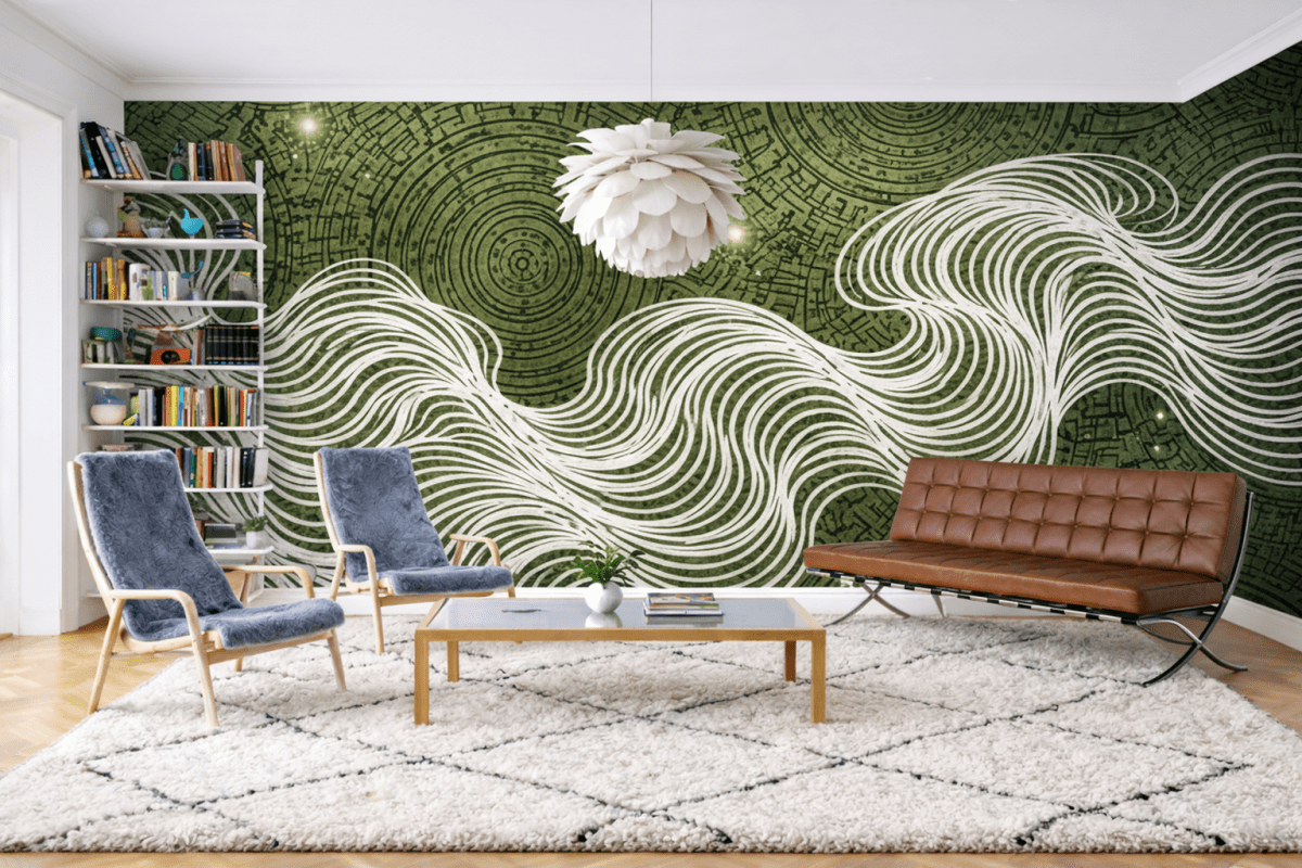 Woven Kelp Tapestry