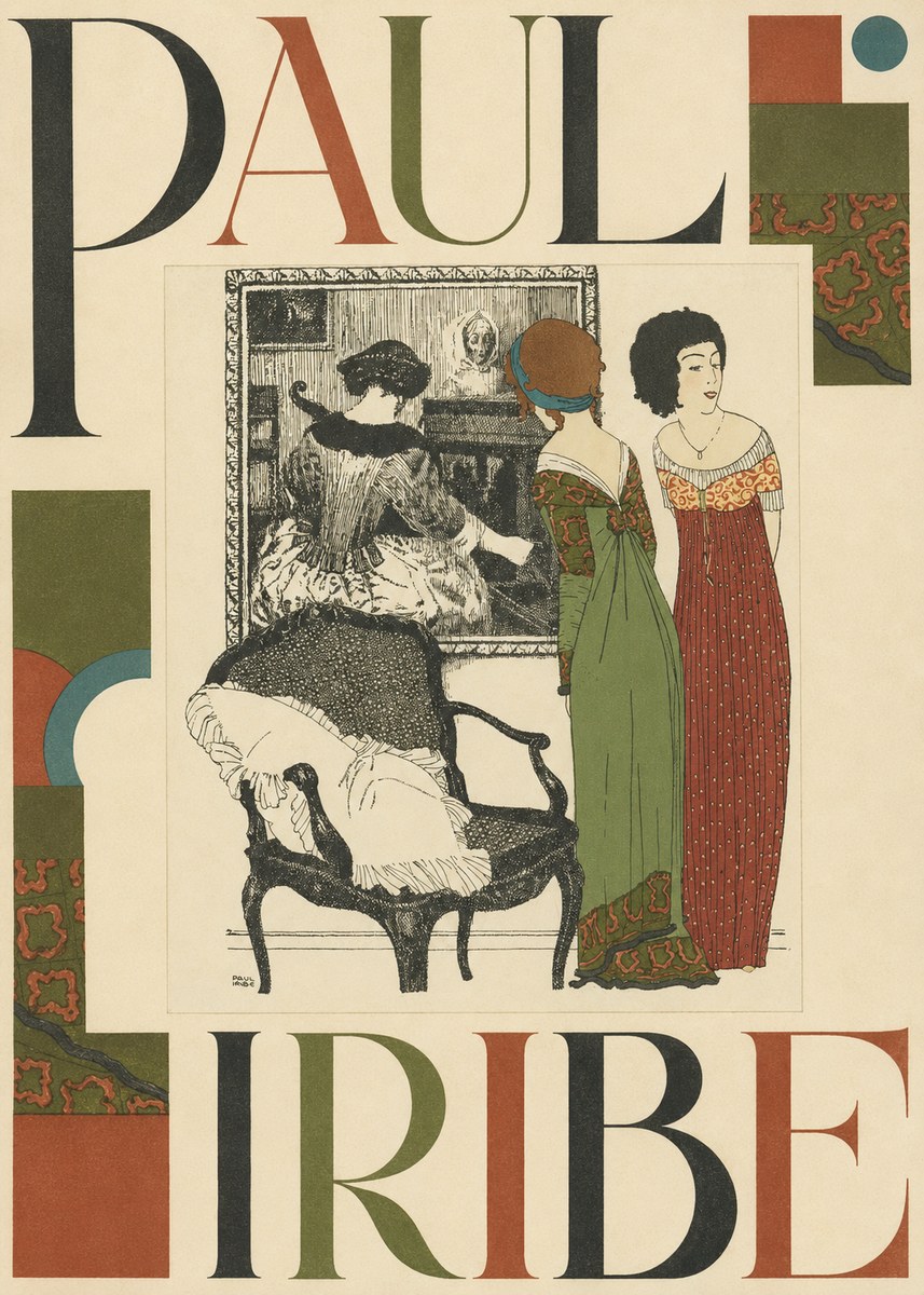 Paul Iribe Elegant Interior Scene No5 - Poster