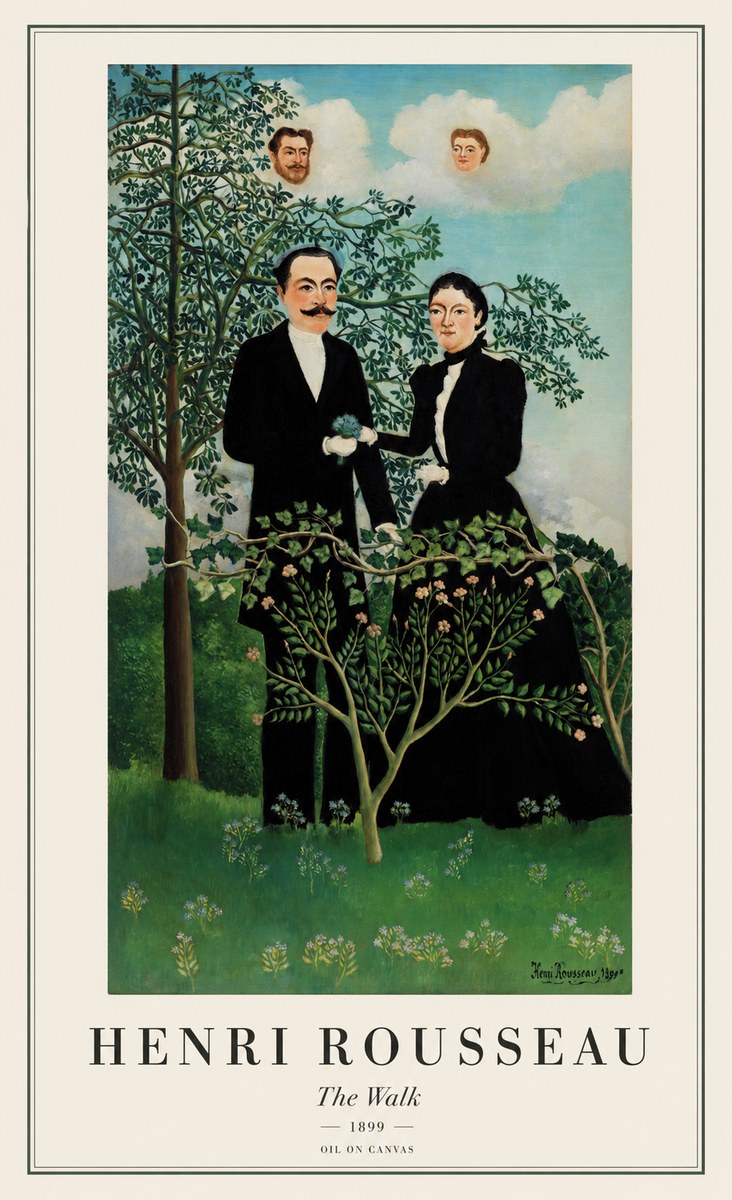 Rousseau The Walk No1 - Poster