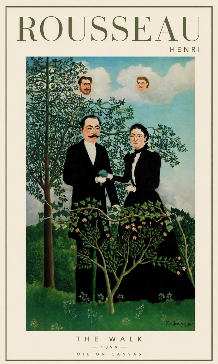 Rousseau The Walk No3 - Poster