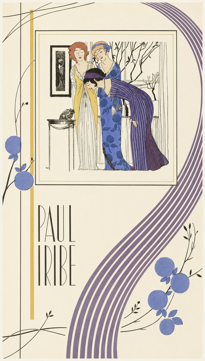 Paul Iribe Three Women and a Frog No6 - Poster