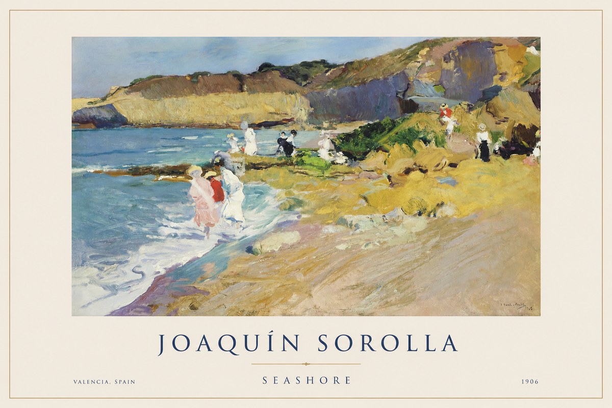 Sorolla Seashore No1 - Poster