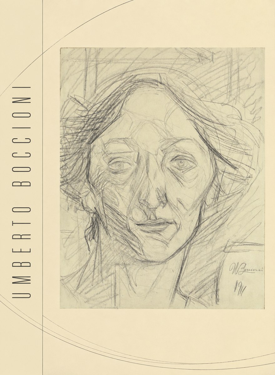 Umberto Boccioni Head of a Woman No2 - Poster