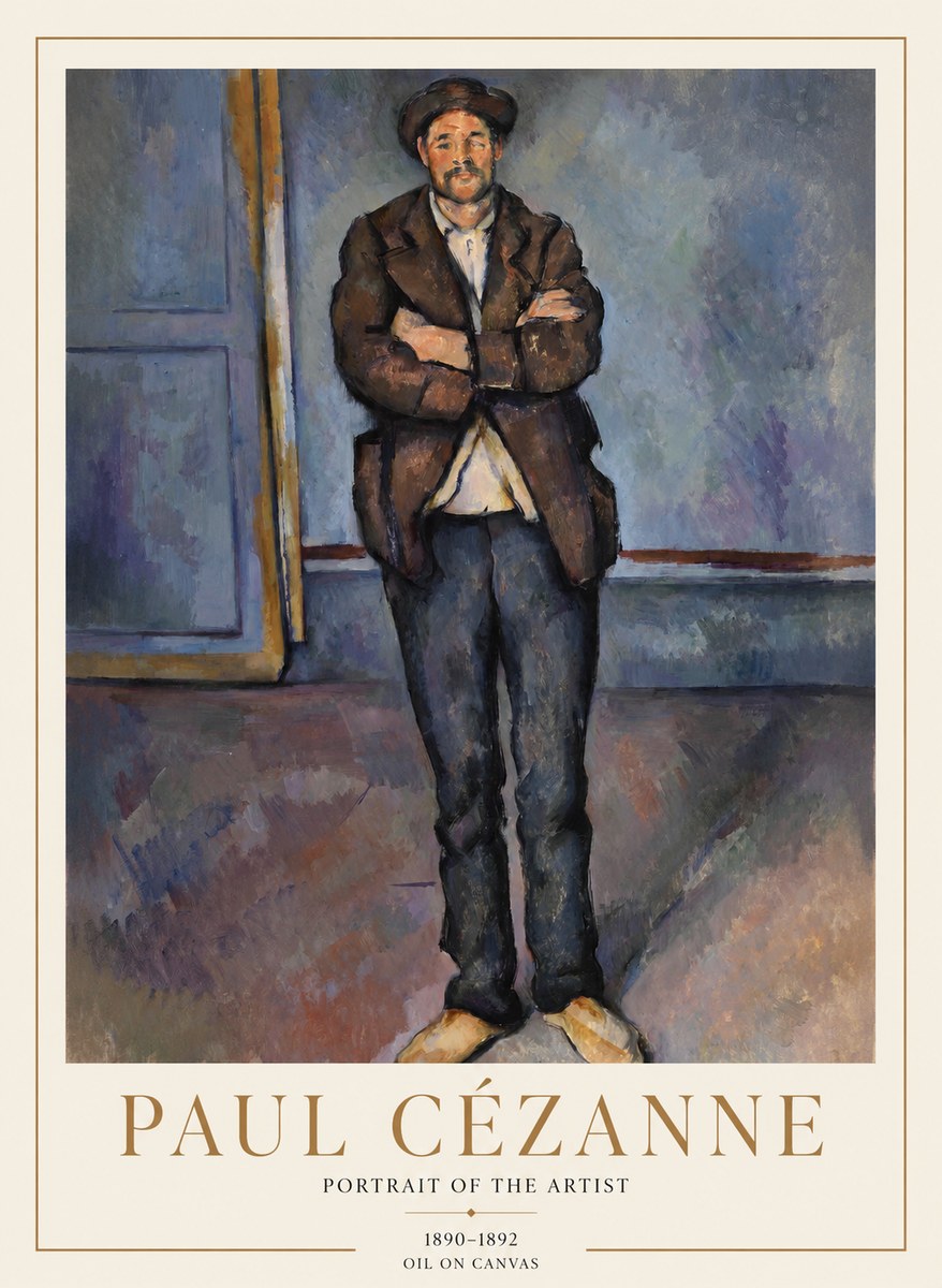 Paul Cézanne Portrait of the Artist II No1 - Poster